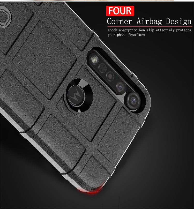 For Moto G8 Plus Full Coverage Shockproof TPU Case