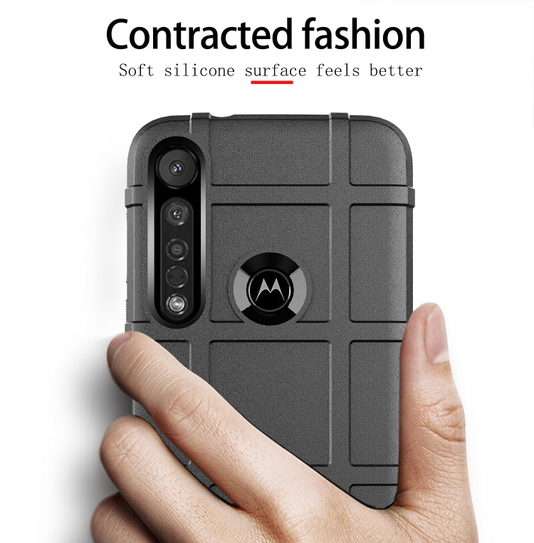 For Moto G8 Plus Full Coverage Shockproof TPU Case