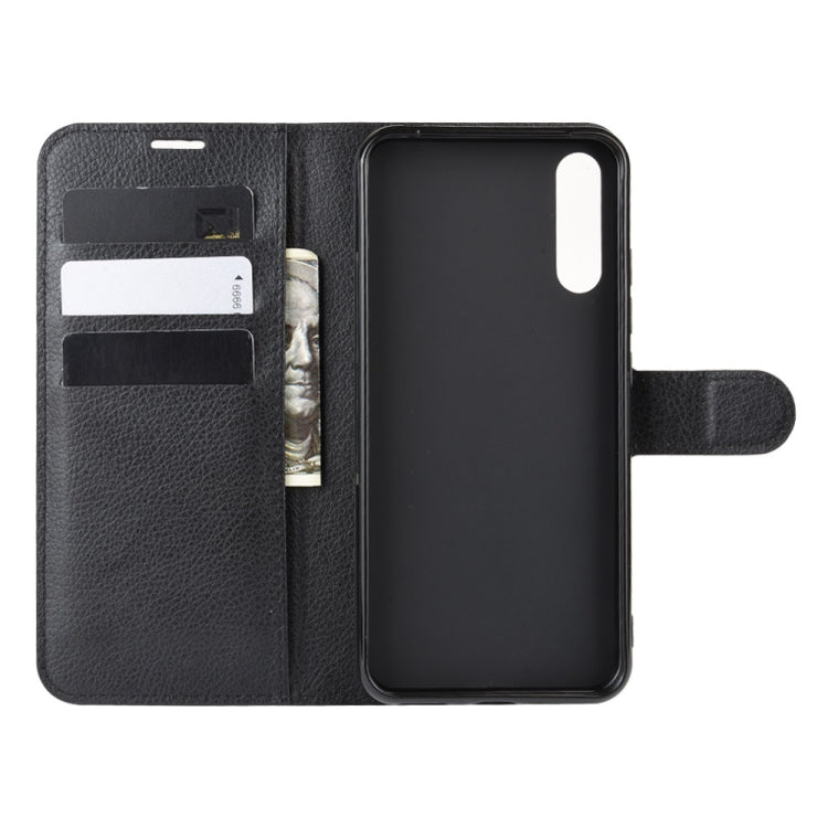 For Umidigi X Litchi Texture Horizontal Flip Leather Case with Wallet & Holder & Card Slots