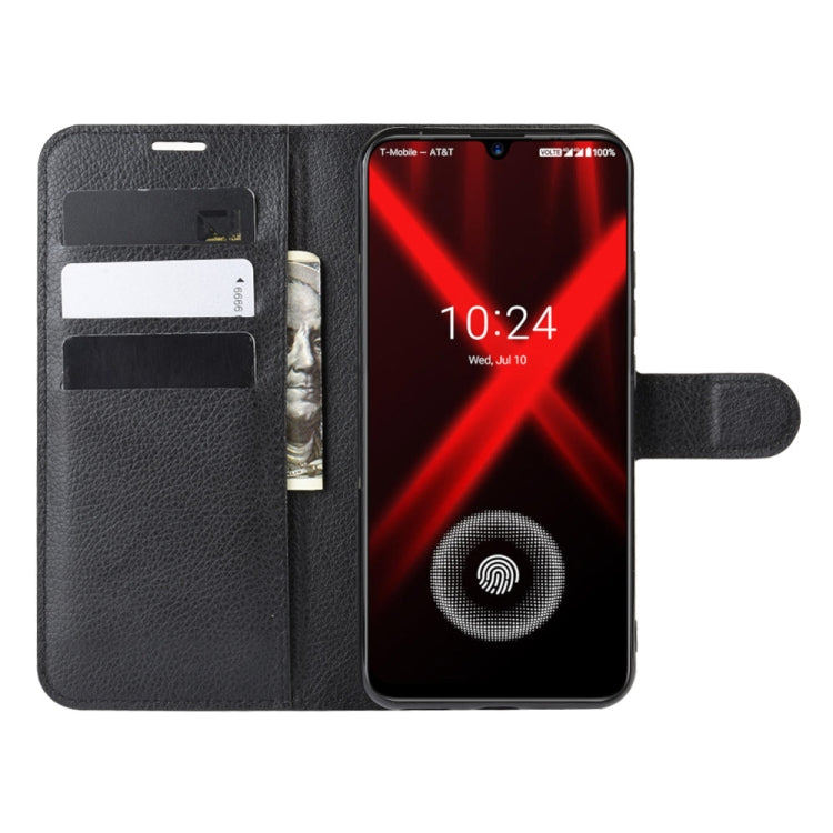 For Umidigi X Litchi Texture Horizontal Flip Leather Case with Wallet & Holder & Card Slots