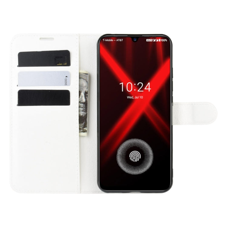 For Umidigi X Litchi Texture Horizontal Flip Leather Case with Wallet & Holder & Card Slots