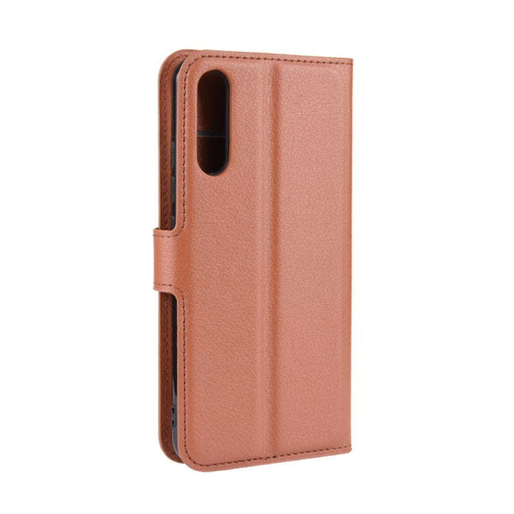 For Umidigi X Litchi Texture Horizontal Flip Leather Case with Wallet & Holder & Card Slots