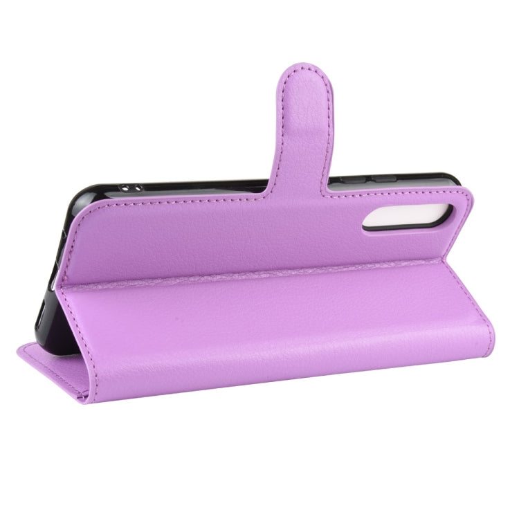 For Umidigi X Litchi Texture Horizontal Flip Leather Case with Wallet & Holder & Card Slots