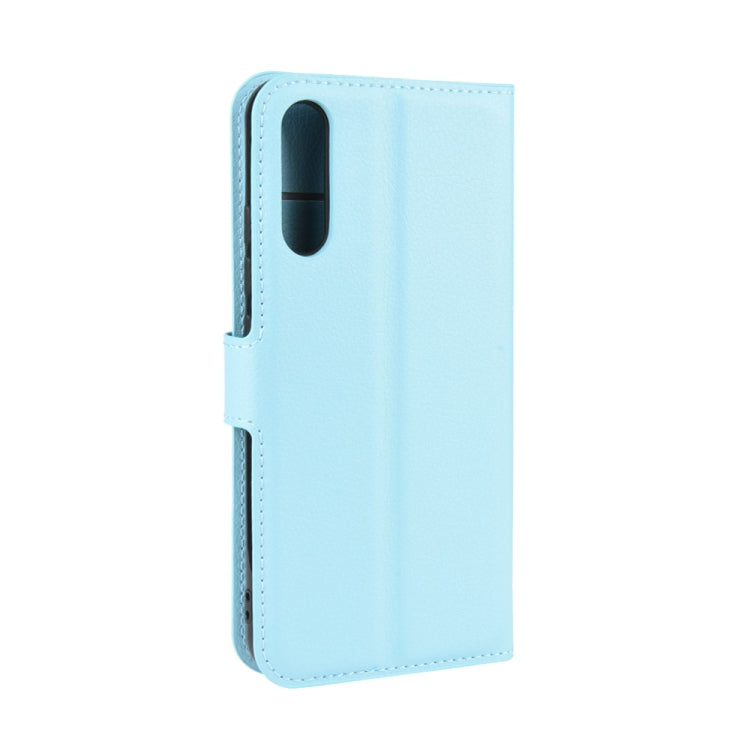 For Umidigi X Litchi Texture Horizontal Flip Leather Case with Wallet & Holder & Card Slots