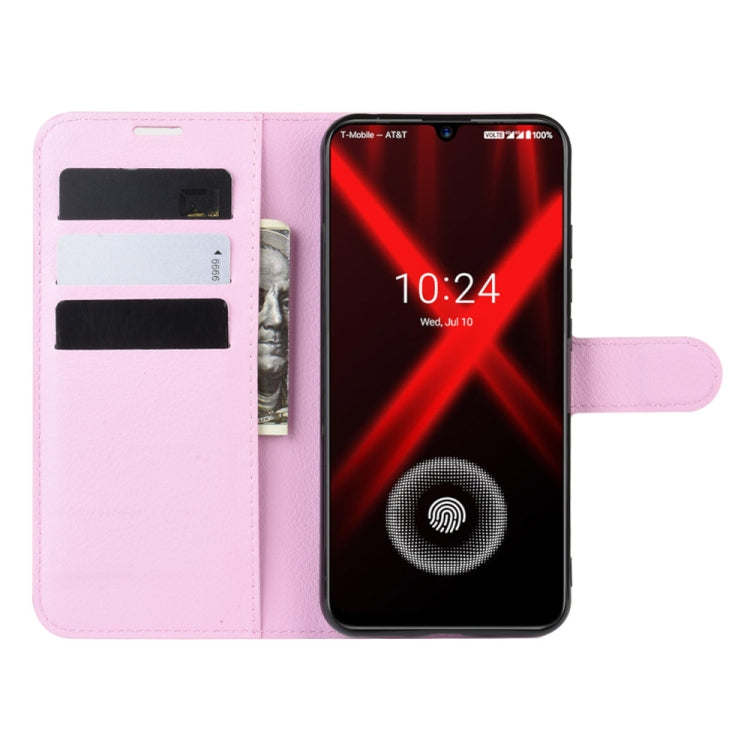 For Umidigi X Litchi Texture Horizontal Flip Leather Case with Wallet & Holder & Card Slots