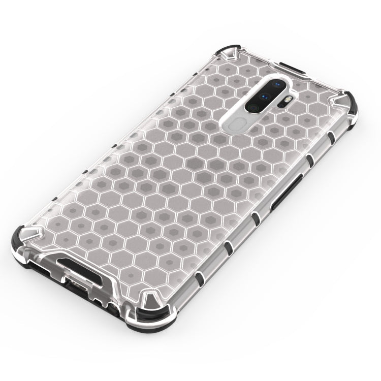 For Oppo A9 (2020) Shockproof Honeycomb PC + TPU Case