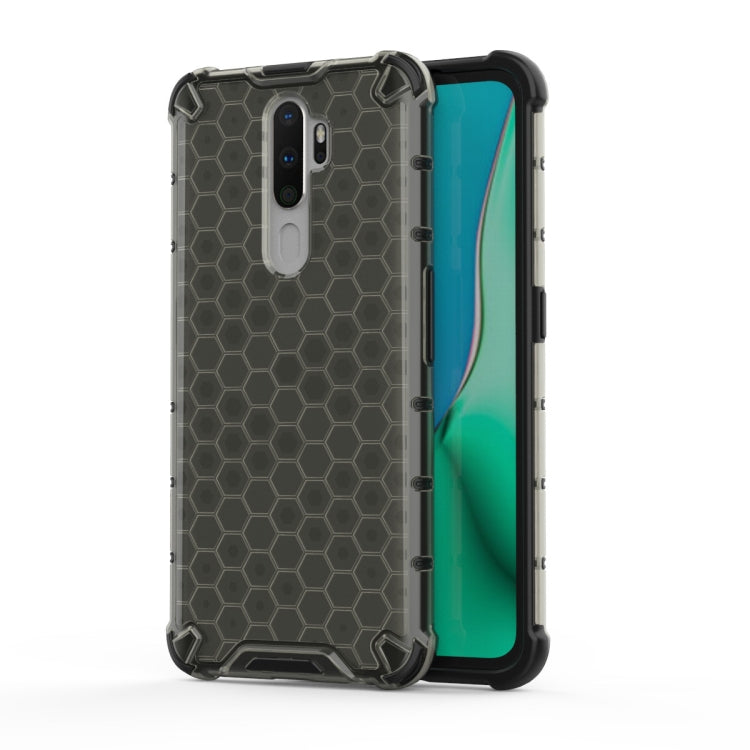 For Oppo A9 (2020) Shockproof Honeycomb PC + TPU Case