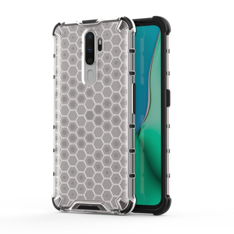 For Oppo A9 (2020) Shockproof Honeycomb PC + TPU Case