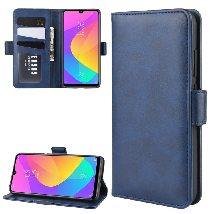 For Xiaomi Mi CC9e / Mi A3 Dual-side Magnetic Buckle Horizontal Flip Leather Case with Holder & Card Slots & Wallet & Photo Frame