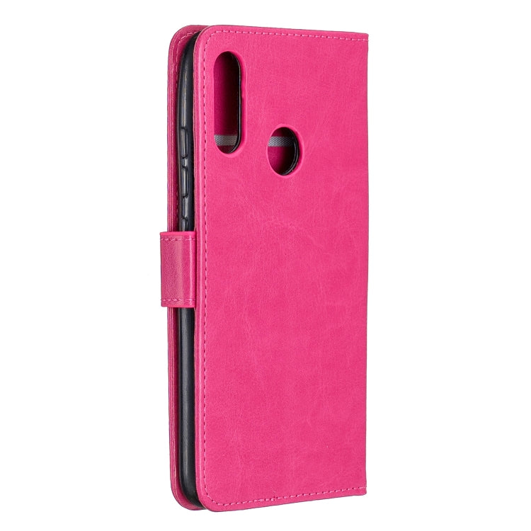 For Moto E6 Plus Crazy Horse Texture Horizontal Flip Leather Case with Holder & Card Slots & Wallet & Photo Frame