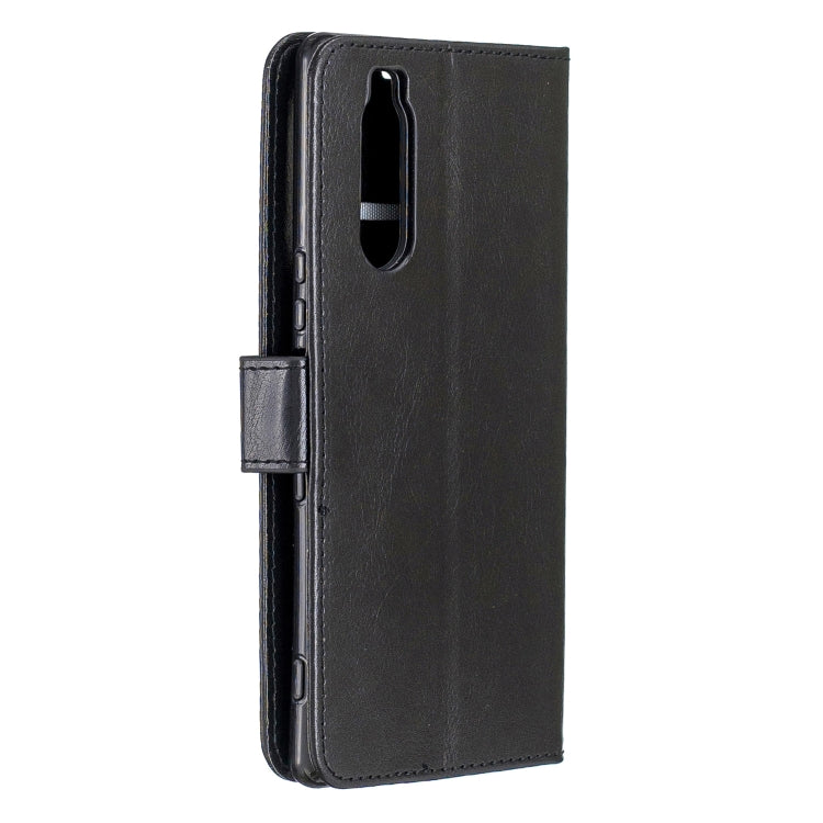 For Sony Xperia 5 Crazy Horse Texture Horizontal Flip Leather Case with Holder & Card Slots & Wallet & Photo Frame