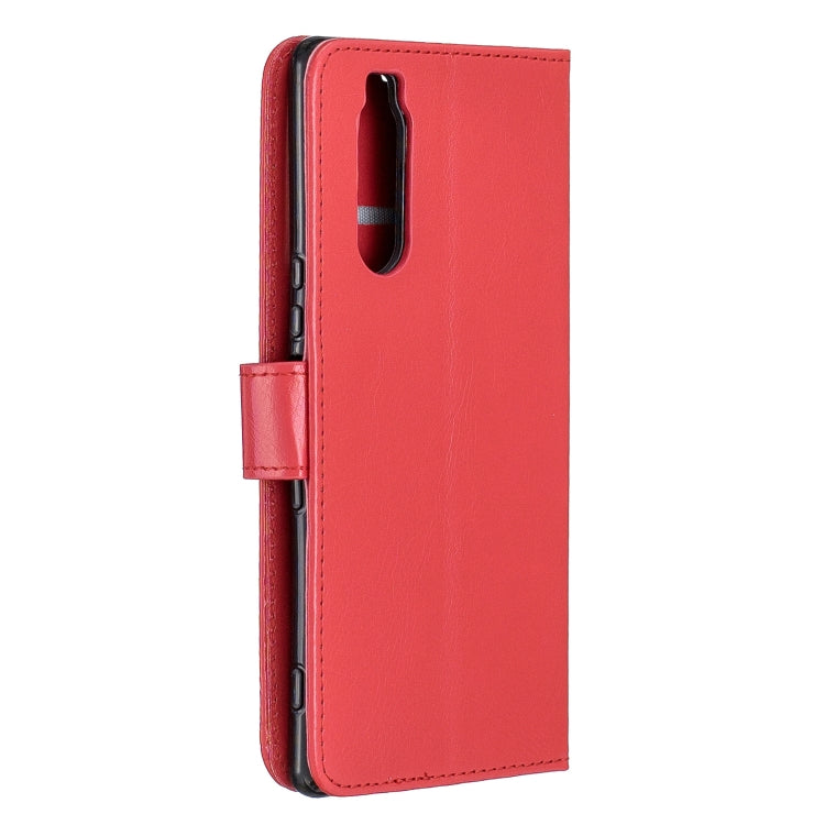 For Sony Xperia 5 Crazy Horse Texture Horizontal Flip Leather Case with Holder & Card Slots & Wallet & Photo Frame