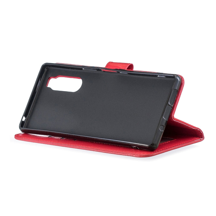 For Sony Xperia 5 Crazy Horse Texture Horizontal Flip Leather Case with Holder & Card Slots & Wallet & Photo Frame