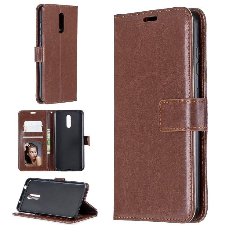 For Nokia 3.2 Crazy Horse Texture Horizontal Flip Leather Case with Holder & Card Slots & Wallet & Photo Frame