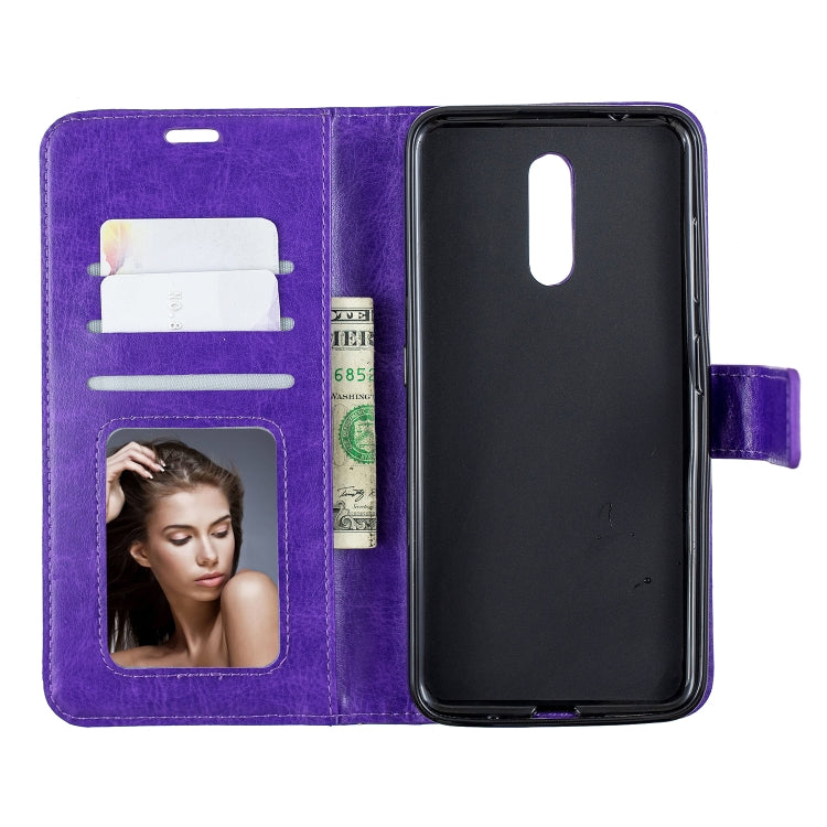 For Nokia 3.2 Crazy Horse Texture Horizontal Flip Leather Case with Holder & Card Slots & Wallet & Photo Frame