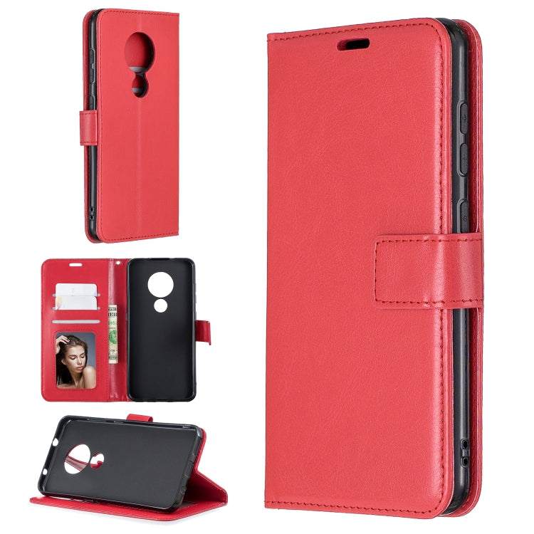 For Nokia 6.2 / 7.2 Crazy Horse Texture Horizontal Flip Leather Case with Holder & Card Slots & Wallet & Photo Frame