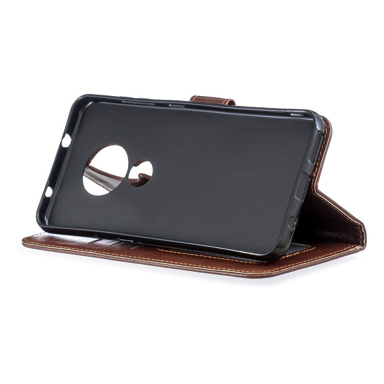 For Nokia 6.2 / 7.2 Crazy Horse Texture Horizontal Flip Leather Case with Holder & Card Slots & Wallet & Photo Frame