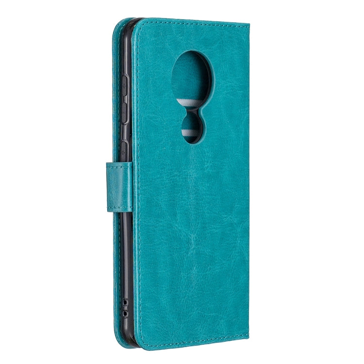 For Nokia 6.2 / 7.2 Crazy Horse Texture Horizontal Flip Leather Case with Holder & Card Slots & Wallet & Photo Frame