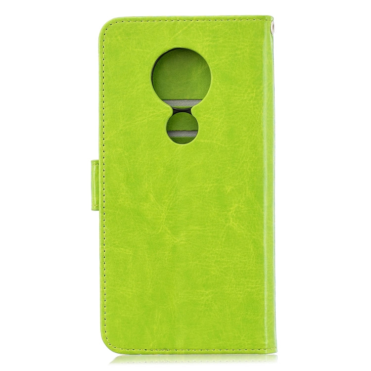 For Nokia 6.2 / 7.2 Crazy Horse Texture Horizontal Flip Leather Case with Holder & Card Slots & Wallet & Photo Frame