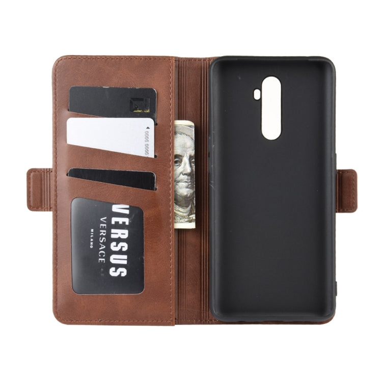 For OPPO Reno Ace / Realme X2 Pro Dual-side Magnetic Buckle Horizontal Flip Leather Case with Holder & Card Slots & Wallet & Photo Frame