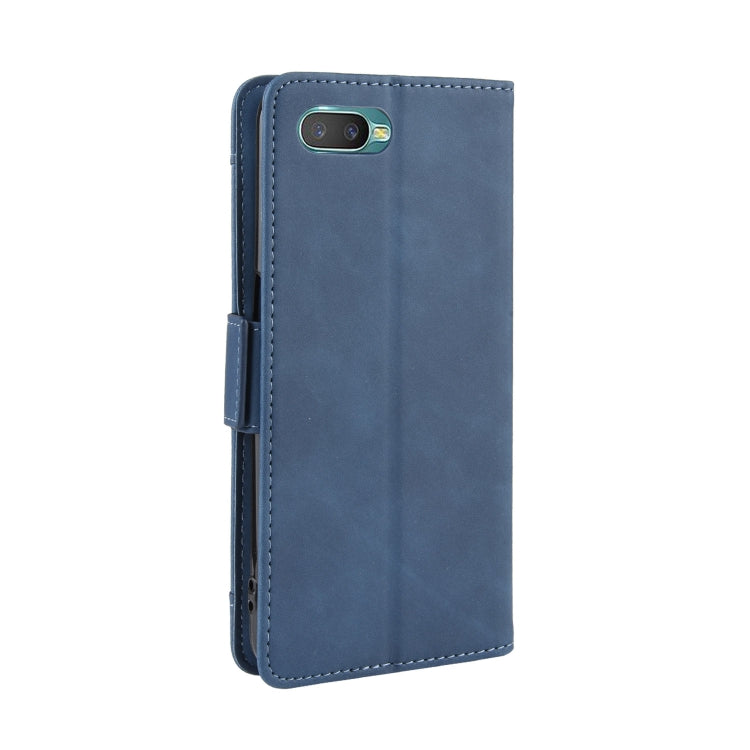 For Oppo Reno A Wallet Style Skin Feel Calf Pattern Leather Case with Separate Card Slot