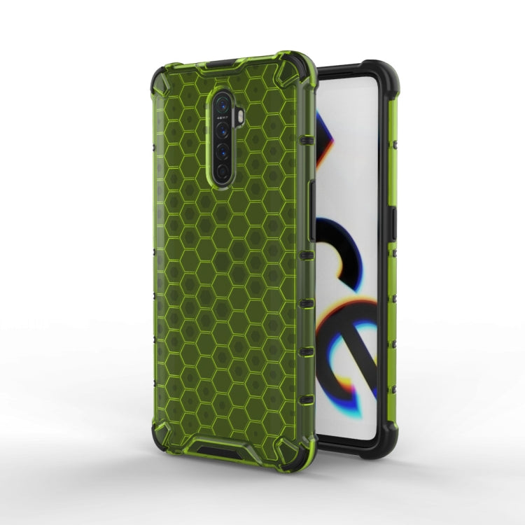 For Oppo Reno Ace Shockproof Honeycomb PC + TPU Case