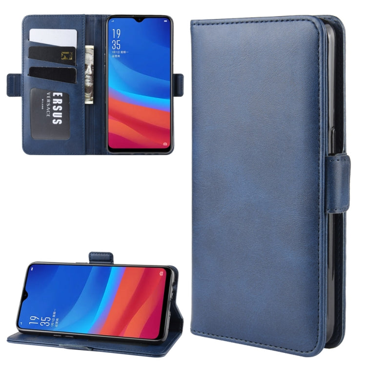 For OPPO A5s (AX5s) Dual-side Magnetic Buckle Horizontal Flip Leather Case with Holder & Card Slots & Wallet