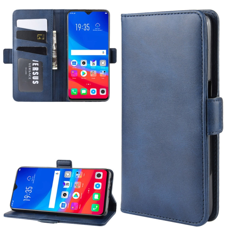 For OPPO F9 / F9 Pro / Realme 2 Pro / A7X Dual-side Magnetic Buckle Horizontal Flip Leather Case with Holder & Card Slots & Wallet & Photo Frame