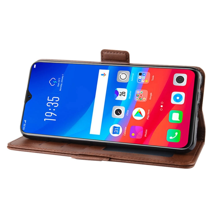 For OPPO F9 / F9 Pro / Realme 2 Pro / A7X Dual-side Magnetic Buckle Horizontal Flip Leather Case with Holder & Card Slots & Wallet & Photo Frame