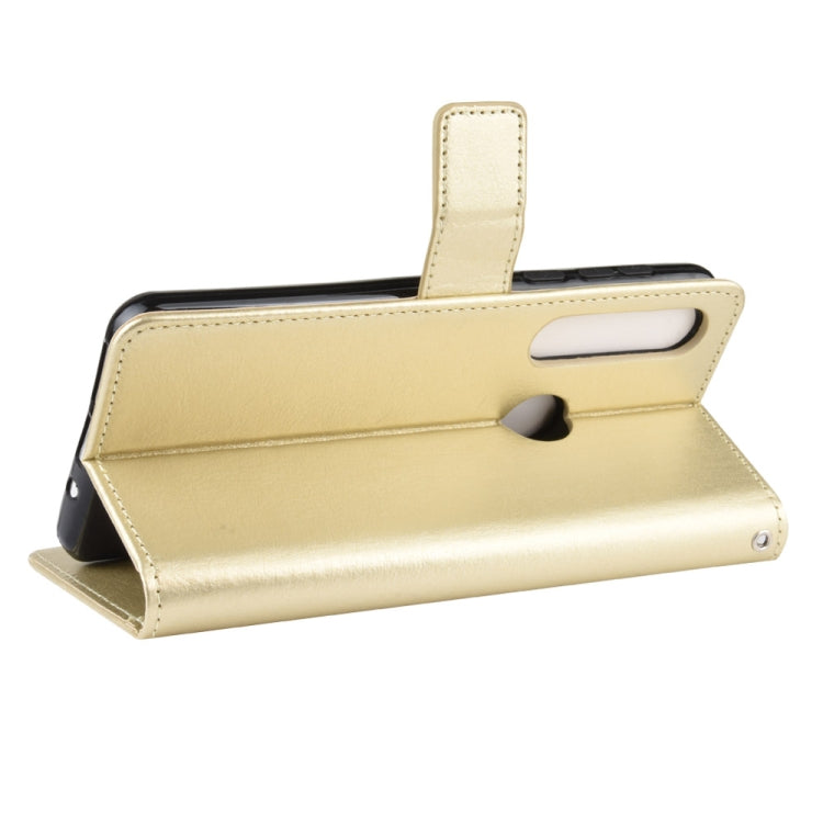 For Motorola One Macro Retro Crazy Horse Texture Horizontal Flip Leather Case with Holder & Card Slots & Photo Frame