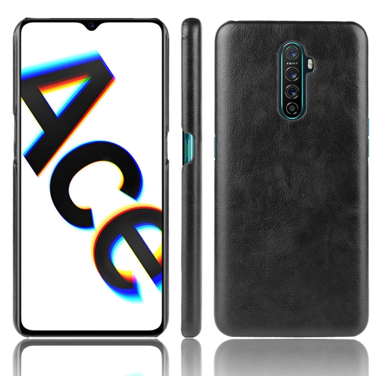 For Oppo Realme X2 Pro / Reno Ace Shockproof Litchi Texture PC + PU Case