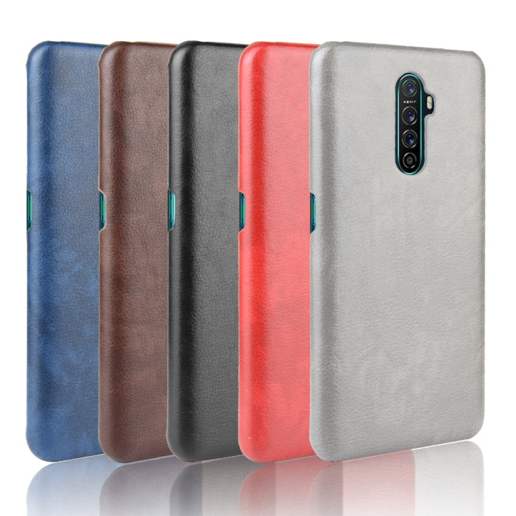 For Oppo Realme X2 Pro / Reno Ace Shockproof Litchi Texture PC + PU Case