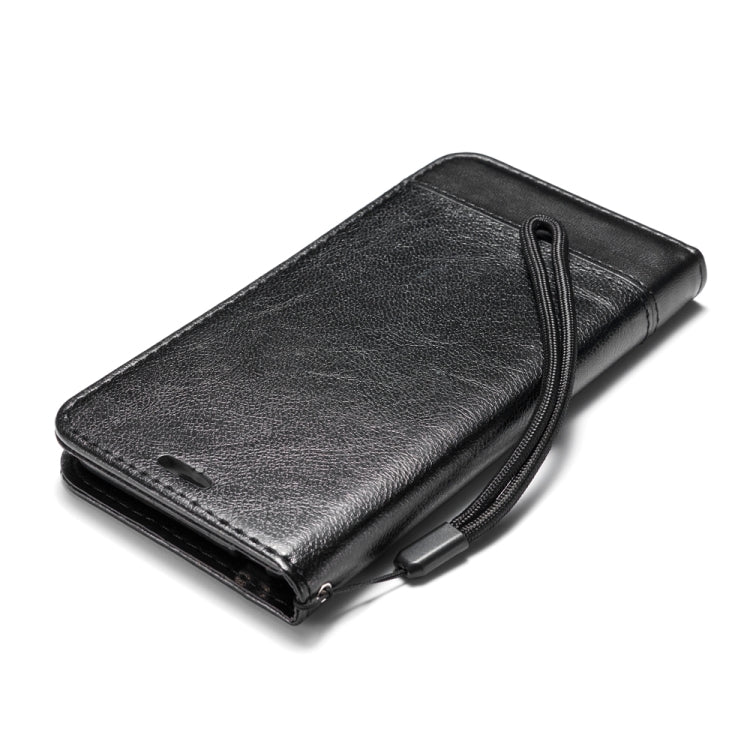 For Huawei Honor 7C Double-sided Absorption Splicing Horizontal Flip Leather Case with Holder & Card Slots & Lanyard