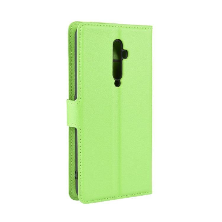 For Oppo Reno2 F / Reno2 Z Litchi Texture Horizontal Flip Leather Case with Wallet & Holder & Card Slots