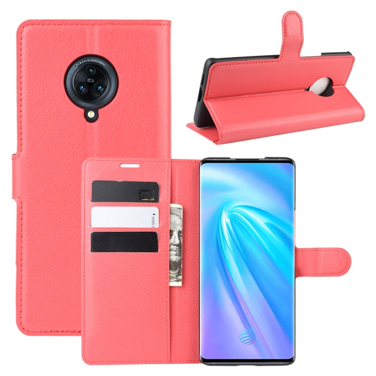 For vivo NEX 3 Litchi Texture Horizontal Flip Leather Case with Wallet & Holder & Card Slots