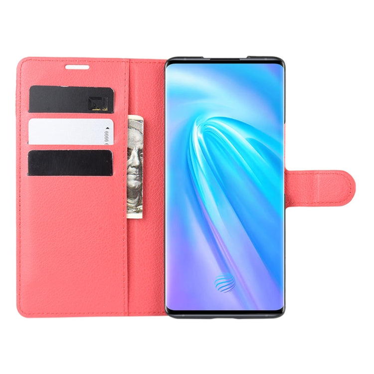 For vivo NEX 3 Litchi Texture Horizontal Flip Leather Case with Wallet & Holder & Card Slots