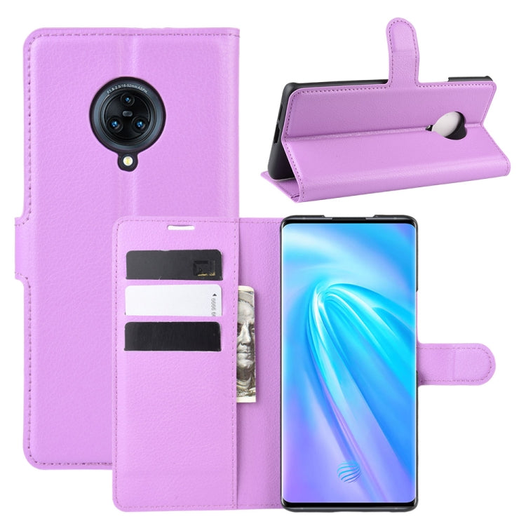 For vivo NEX 3 Litchi Texture Horizontal Flip Leather Case with Wallet & Holder & Card Slots
