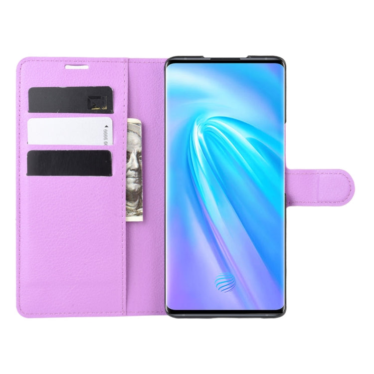 For vivo NEX 3 Litchi Texture Horizontal Flip Leather Case with Wallet & Holder & Card Slots