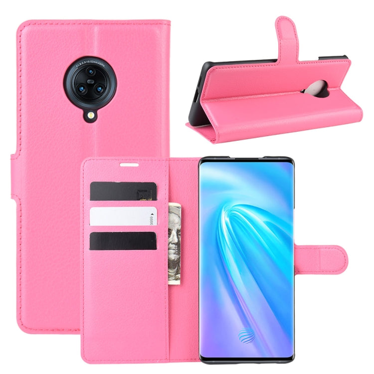 For vivo NEX 3 Litchi Texture Horizontal Flip Leather Case with Wallet & Holder & Card Slots