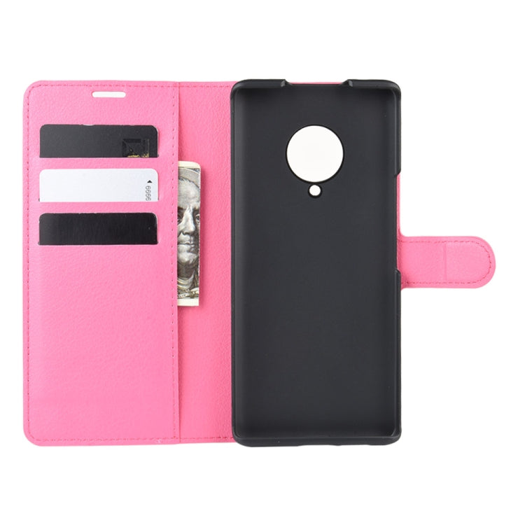 For vivo NEX 3 Litchi Texture Horizontal Flip Leather Case with Wallet & Holder & Card Slots
