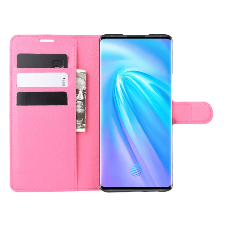 For vivo NEX 3 Litchi Texture Horizontal Flip Leather Case with Wallet & Holder & Card Slots