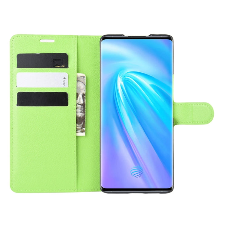 For vivo NEX 3 Litchi Texture Horizontal Flip Leather Case with Wallet & Holder & Card Slots