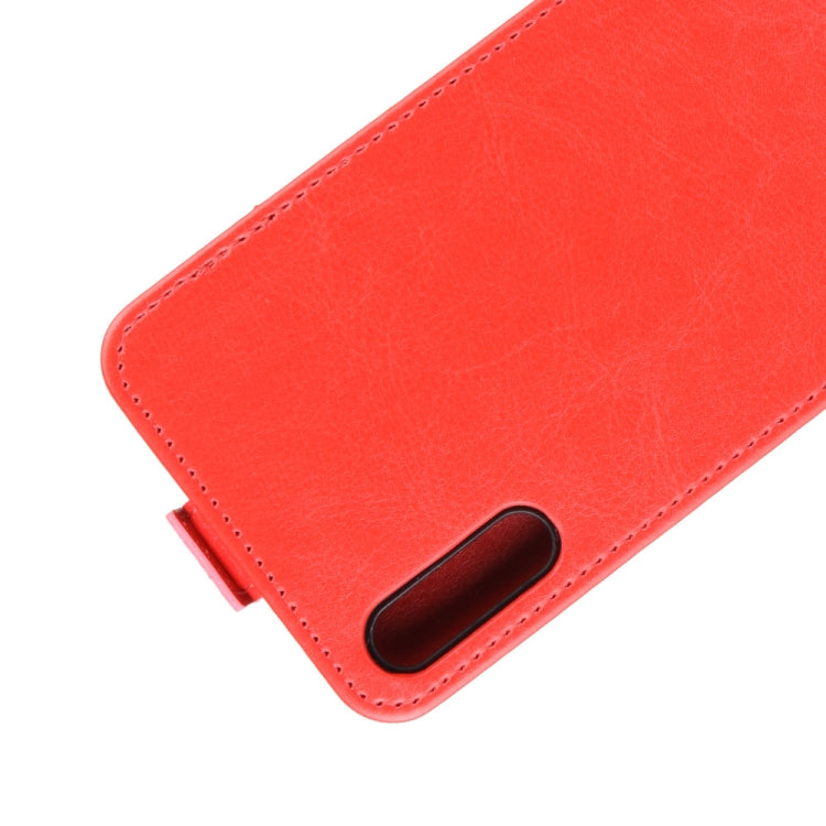 For Huawei Enjoy 10 Crazy Horse Vertical Flip Leather Protective Case