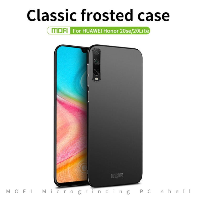 For Huawei Honor 20 Lite MOFI Frosted PC Ultra-thin Hard Case