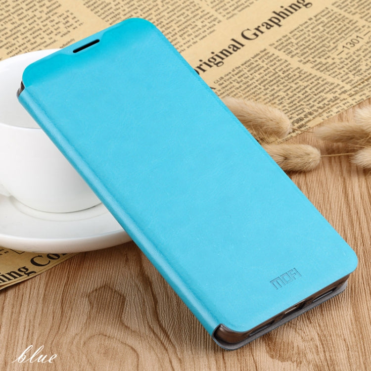 For Xiaomi RedMi 8 MOFI Rui Series Classical Leather Flip Leather Case With Bracket Embedded Steel Plate All-inclusive
