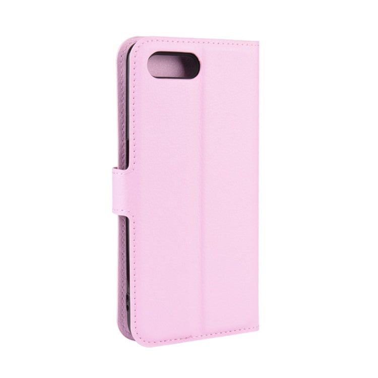 For Oppo Reno A Litchi Texture Horizontal Flip Leather Case with Wallet & Holder & Card Slots