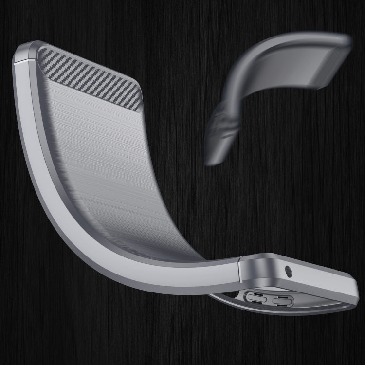 For Xiaomi Mi CC9 Pro / Note10 Brushed Texture Carbon Fiber TPU Case