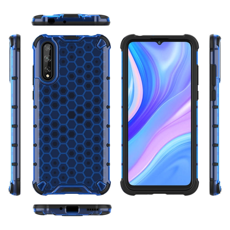 For Huawei Enjoy10S Shockproof Honeycomb PC + TPU Case