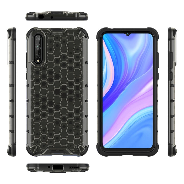For Huawei Enjoy10S Shockproof Honeycomb PC + TPU Case