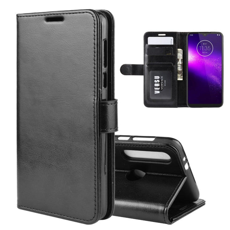 For Motorola One Macro / G8 Play R64 Texture Single Fold Horizontal Flip Leather Case with Holder & Card Slots & Wallet